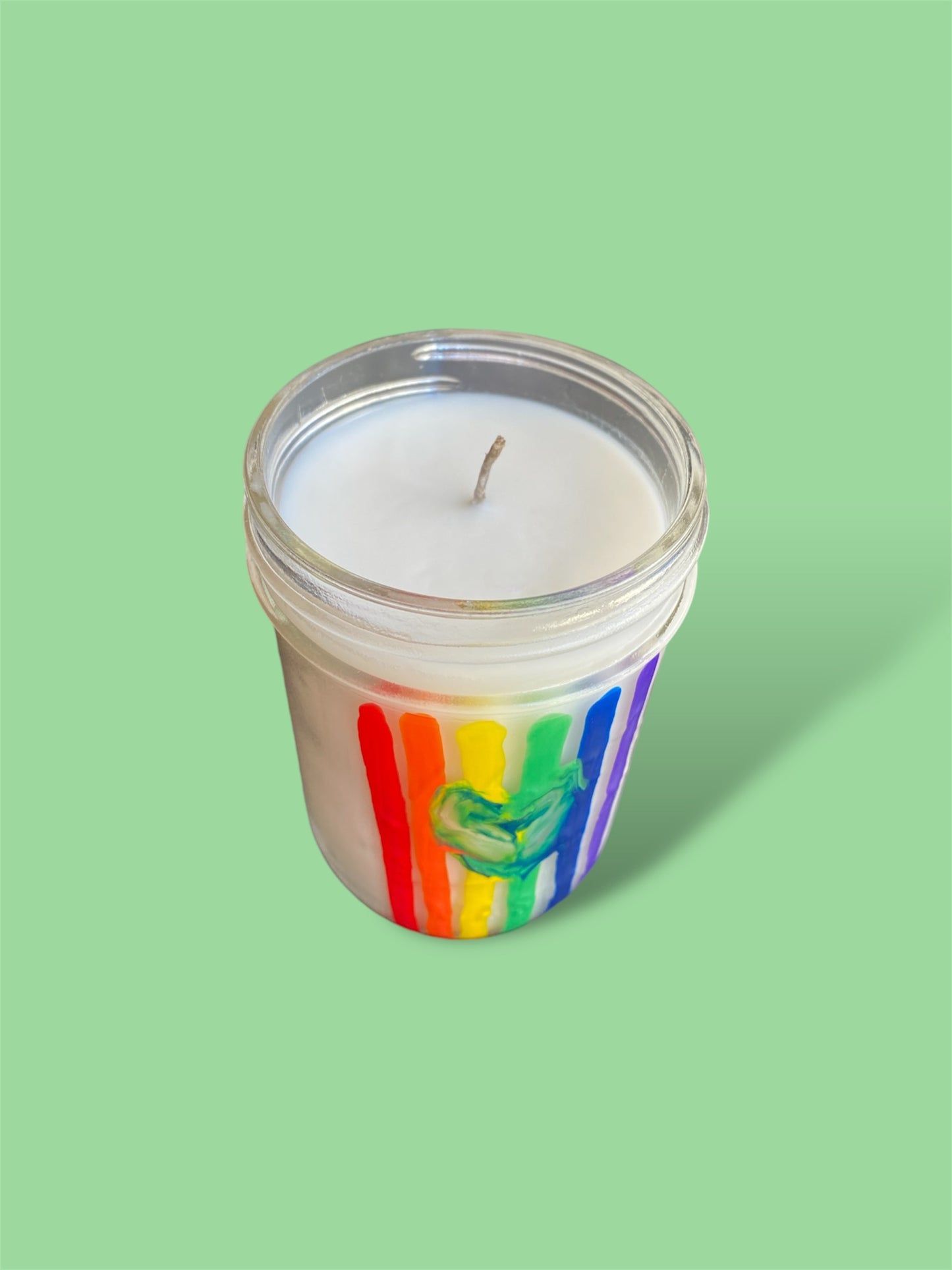 the dripping in pride candle