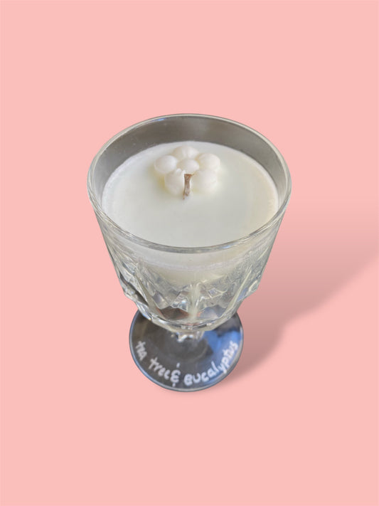 the fresh flower candle