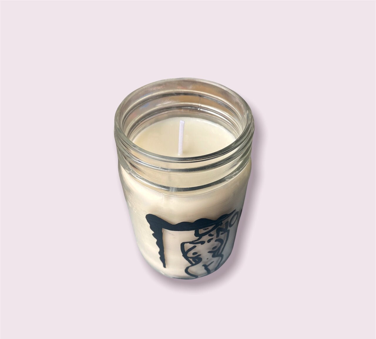 the STILL NOT CONSENT pillar candle