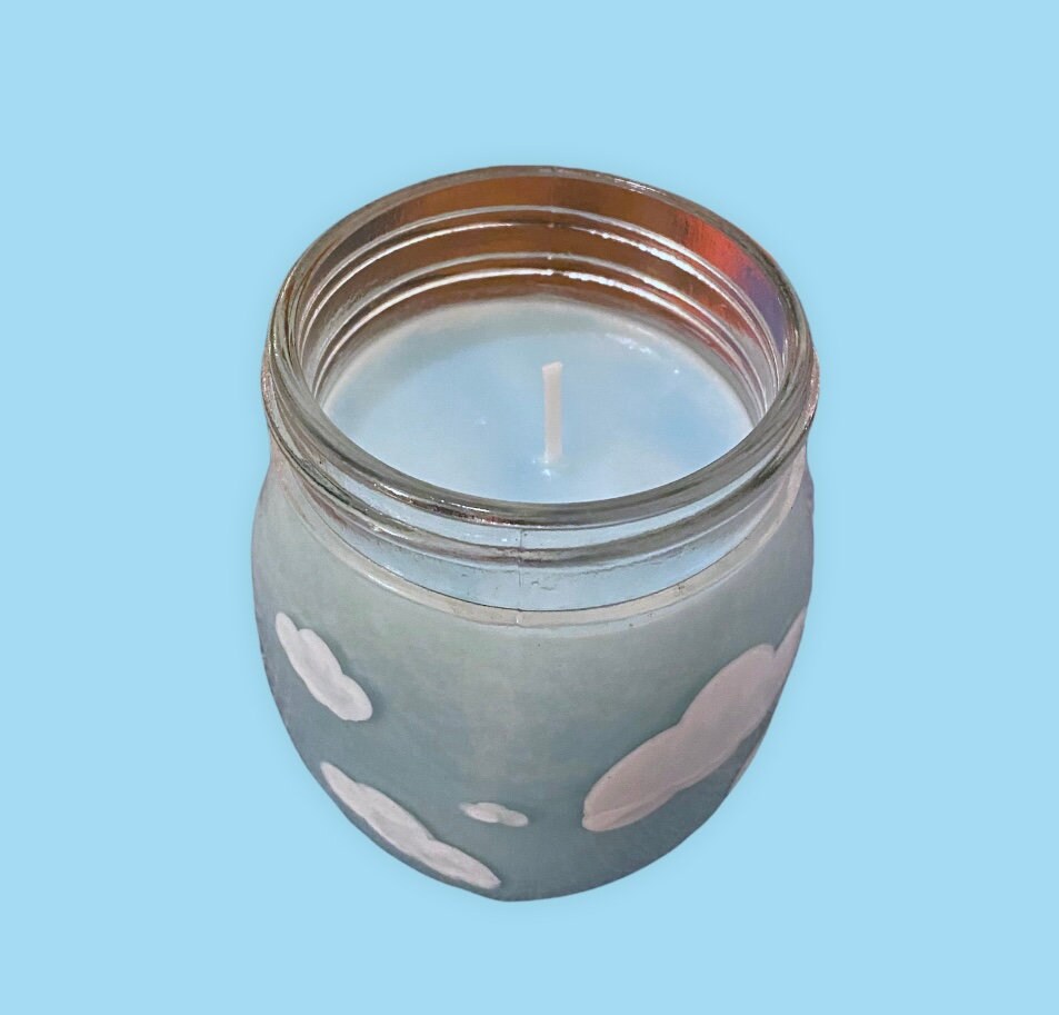 the IN THE CLOUDS candle