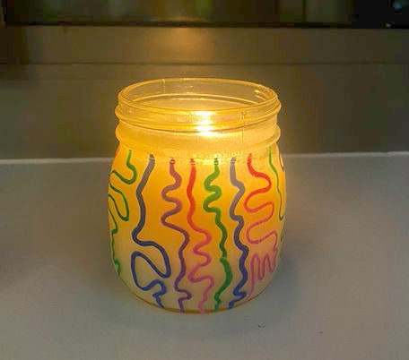 the GROOVY candle