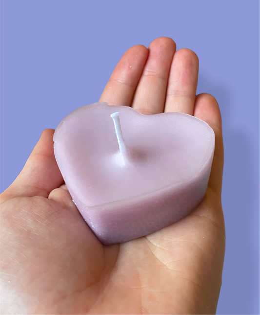 the mini sweetheart candle