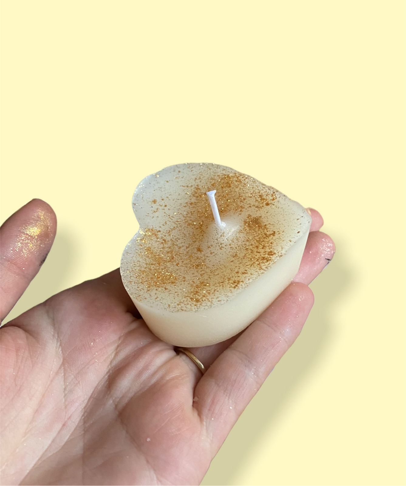 the mini sweetheart candle